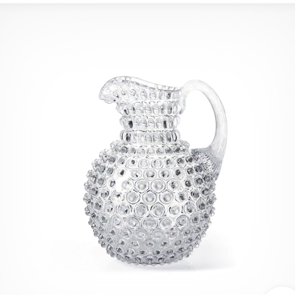 Bohemian Czech crystal jug